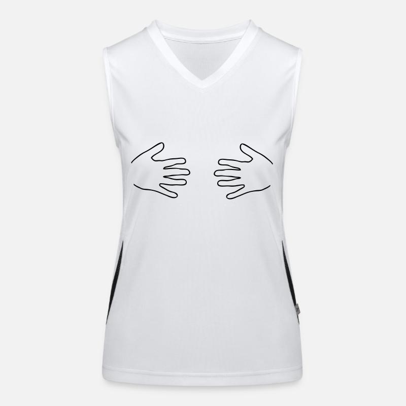 Hands Women's Functional Contrast Tank Top