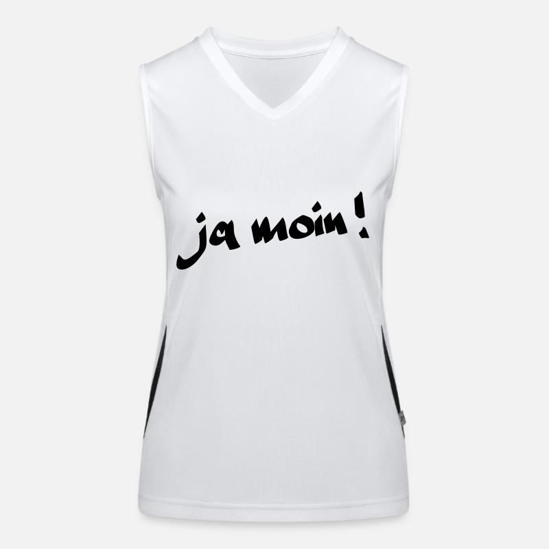 ja moin! Funktionelles Kontrast-Tank Top für Frauen