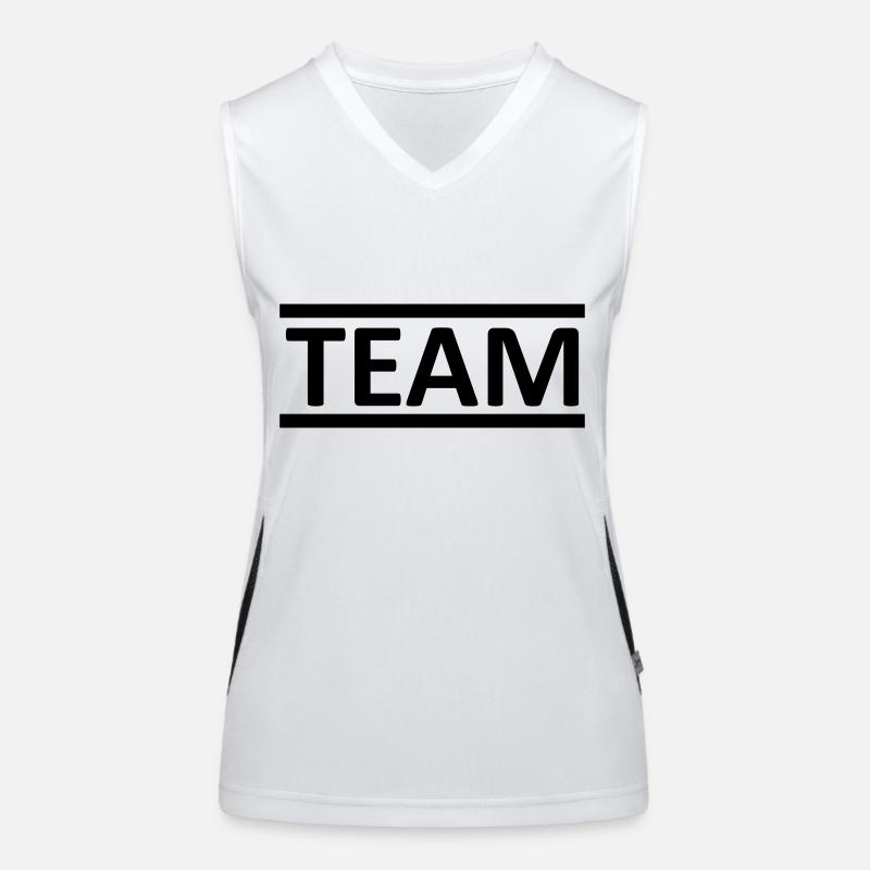 team Débardeur respirant contrasté Femme