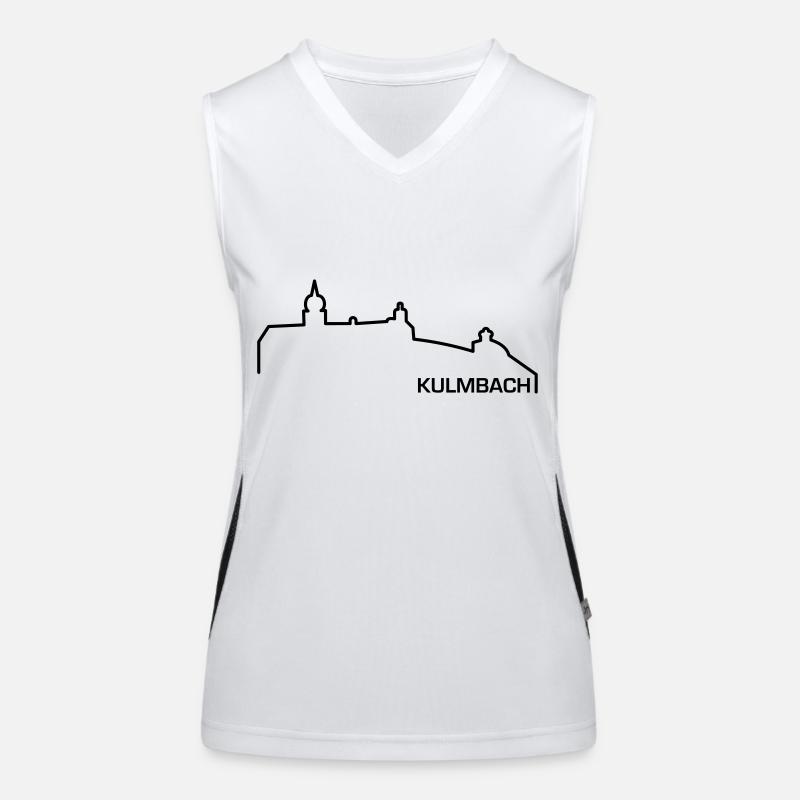 Kulmbach Funktionelles Kontrast-Tank Top für Frauen