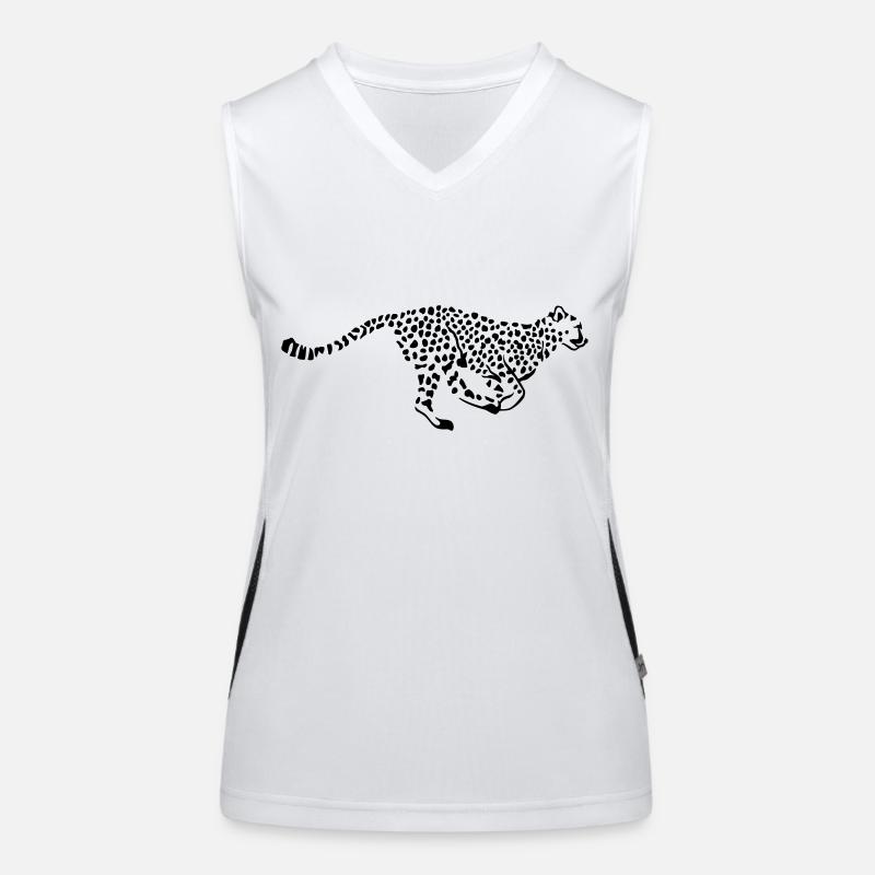 Leopard Women's Functional Contrast Tank Top