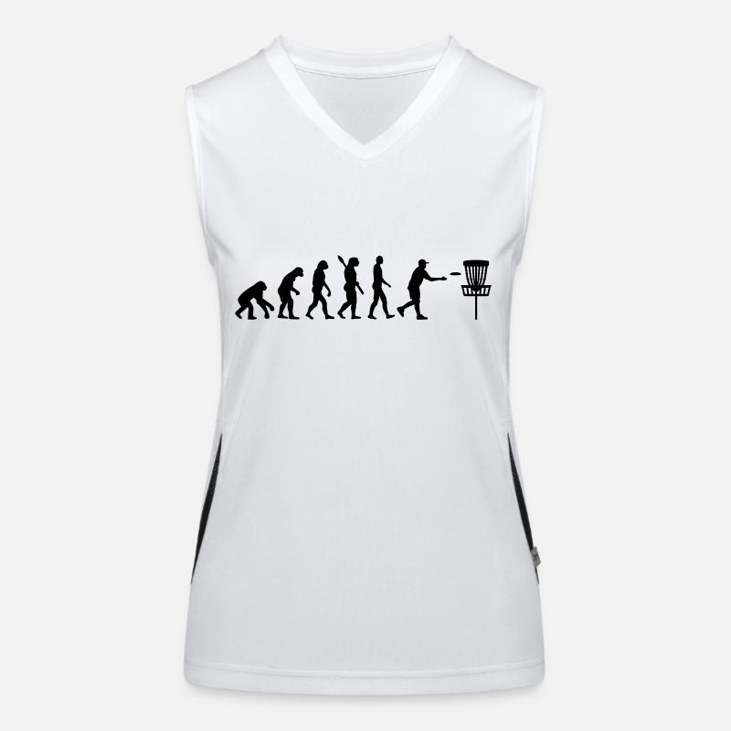 Evolution Disc Golf Débardeur respirant contrasté Femme