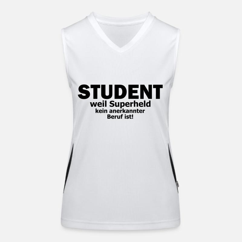 student Funktionelles Kontrast-Tank Top für Frauen