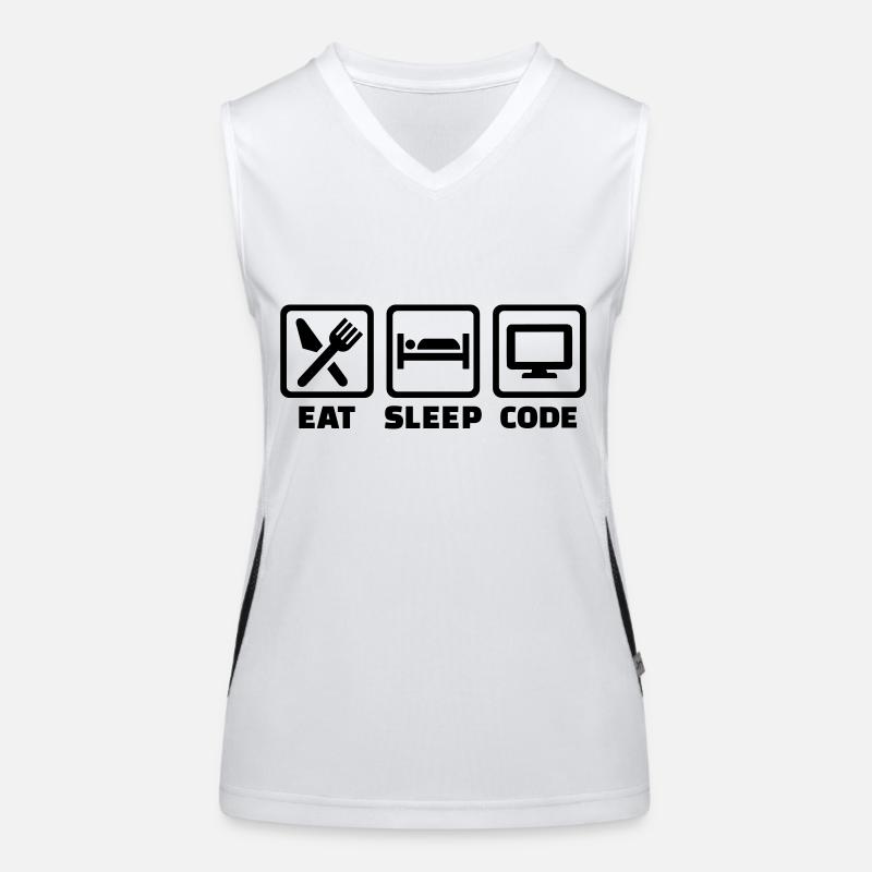 Programmierer Funktionelles Kontrast-Tank Top für Frauen