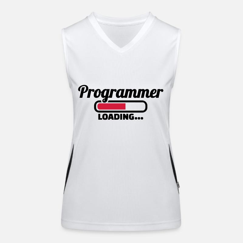 Programmierer Funktionelles Kontrast-Tank Top für Frauen