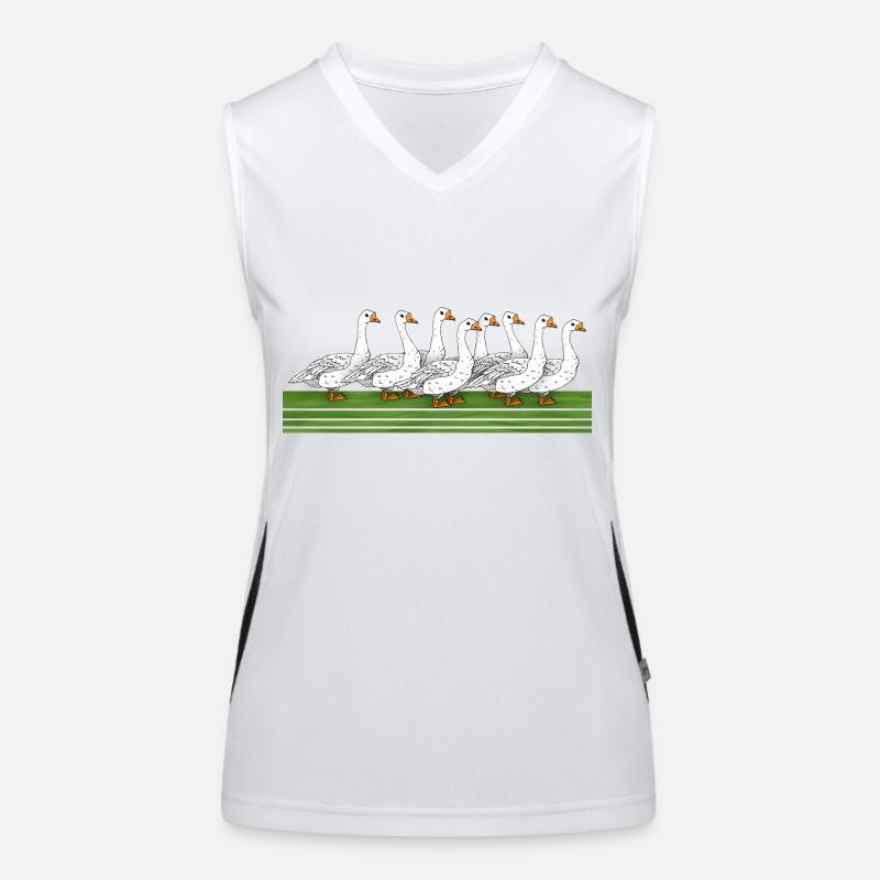 Oies Débardeur respirant contrasté Femme