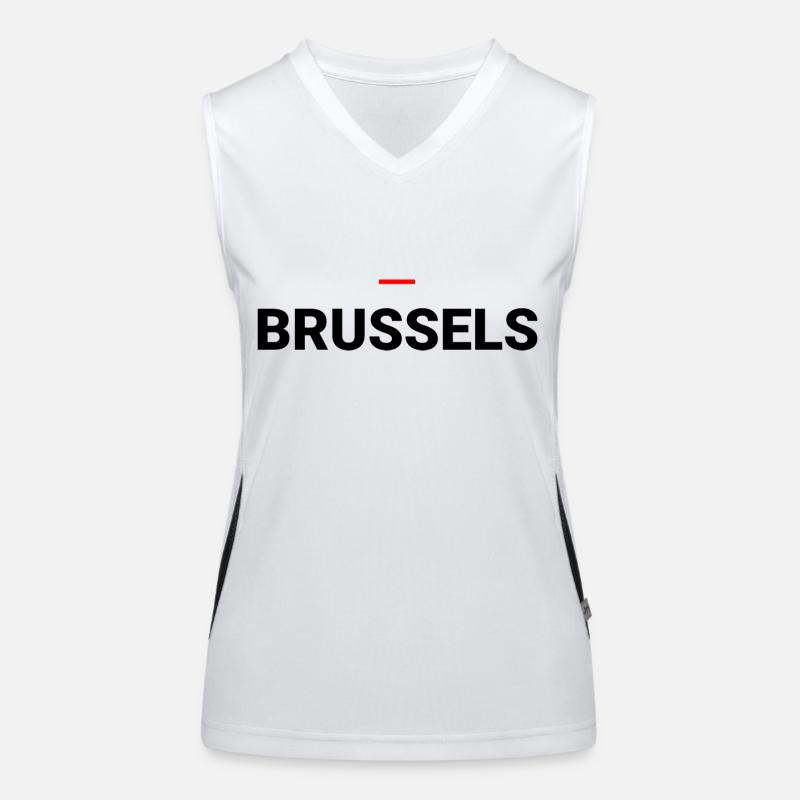 BRÜSSEL Funktionelles Kontrast-Tank Top für Frauen