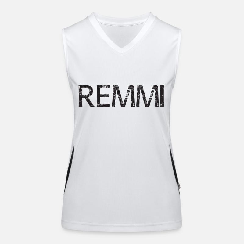 REMMI | Remmi-Demmi | Partnerlook Funktionelles Kontrast-Tank Top für Frauen