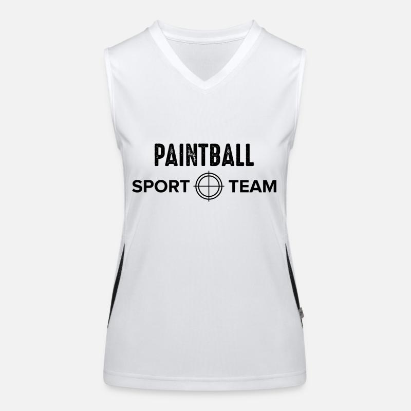 Paintball Airsoft Women's Functional Contrast Tank Top