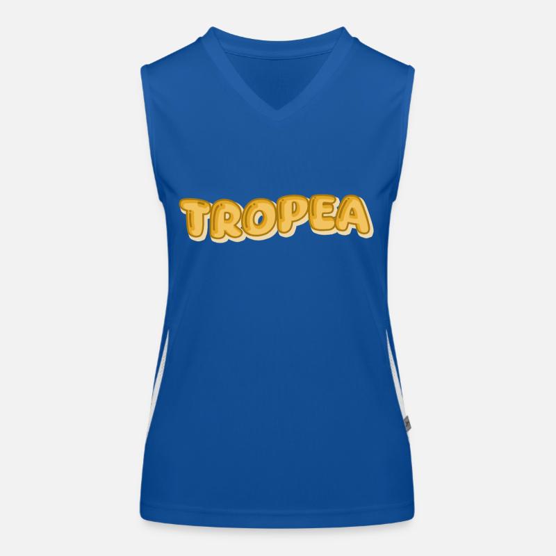 Cadeau pour Tropea Débardeur respirant contrasté Femme