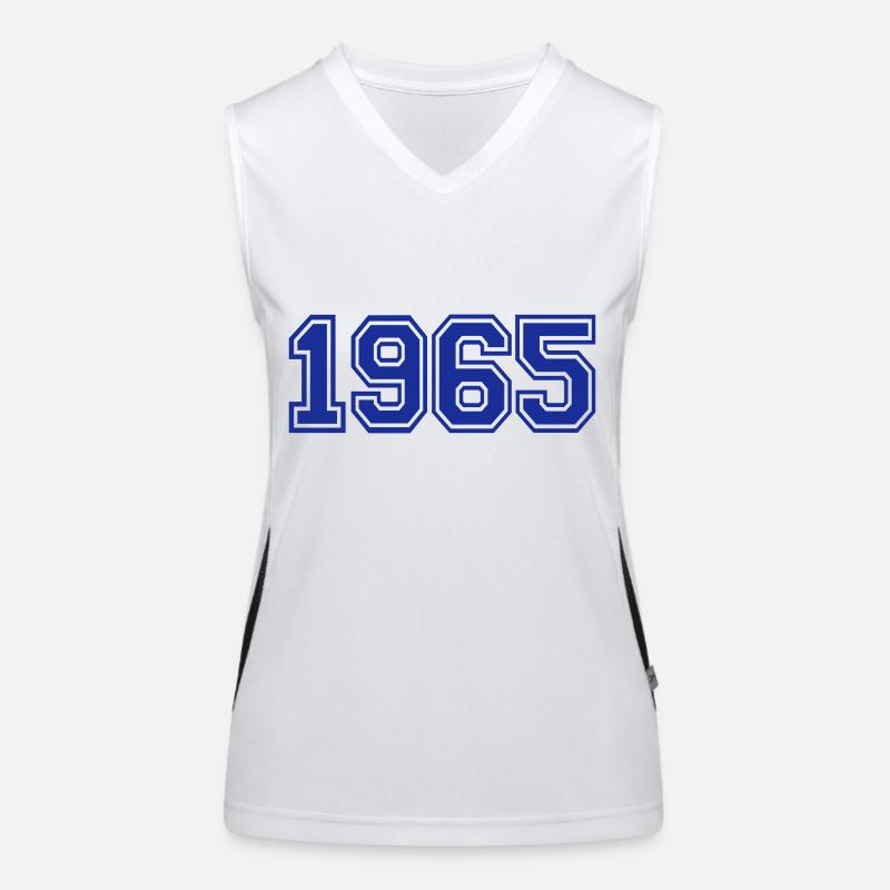 1965 Funktionelles Kontrast-Tank Top für Frauen