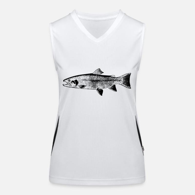 fish131 Women's Functional Contrast Tank Top