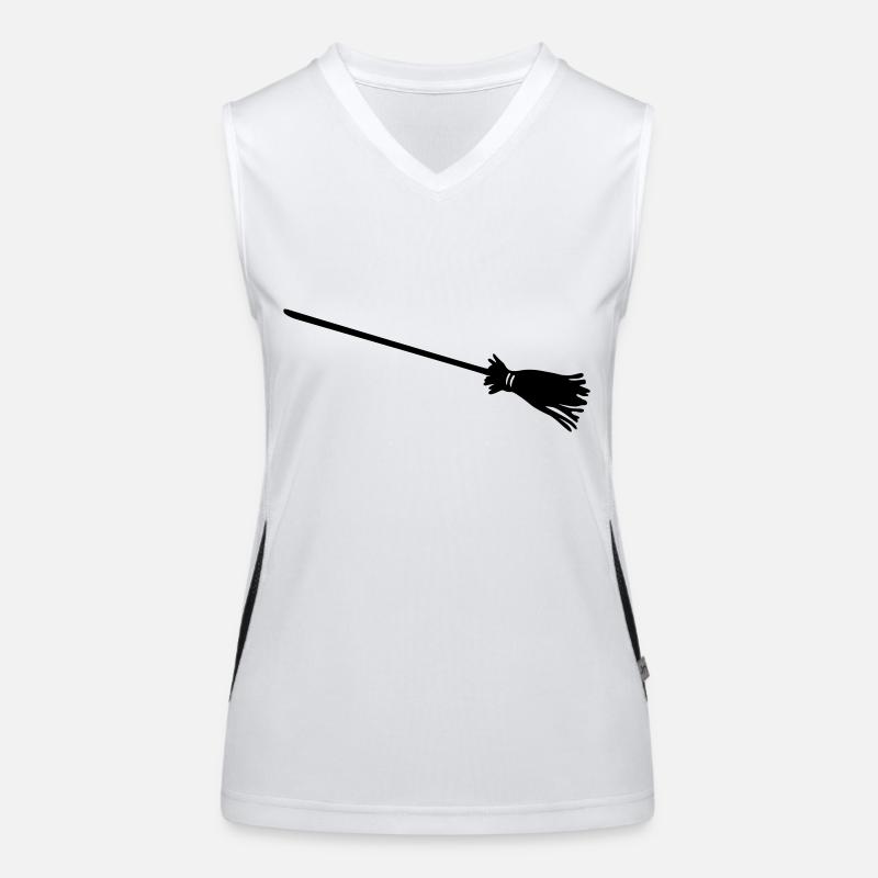 Hexenbesen Funktionelles Kontrast-Tank Top für Frauen