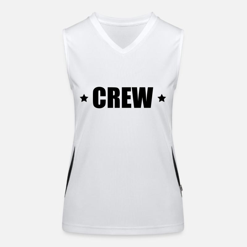 L'équipage d'un astérisque Débardeur respirant contrasté Femme