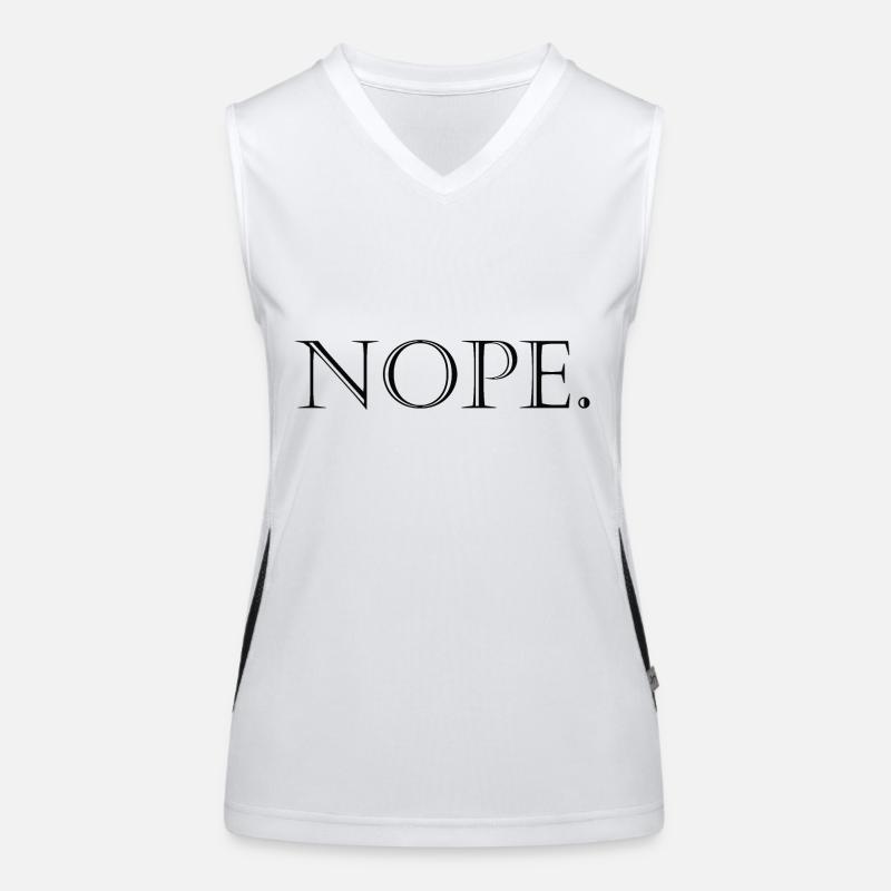 Nope Women's Functional Contrast Tank Top