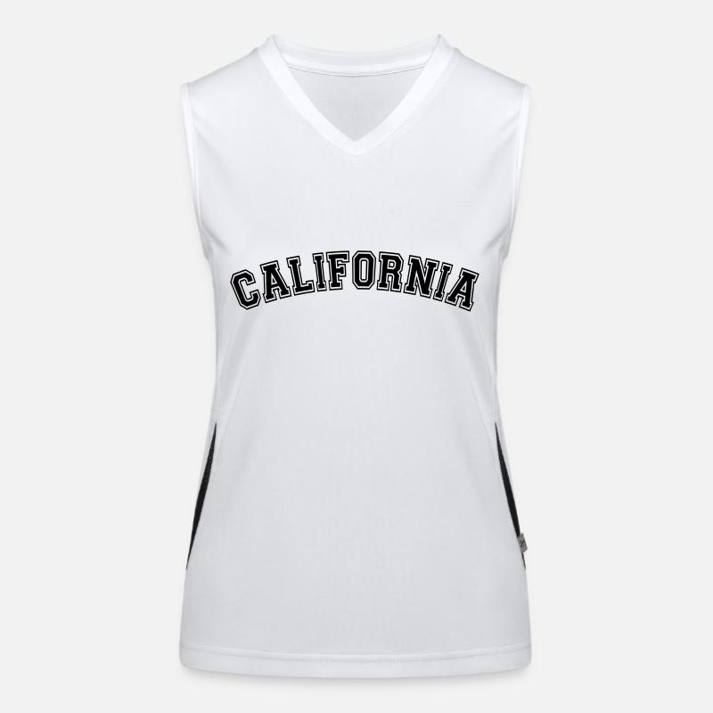 California Funktionelles Kontrast-Tank Top für Frauen
