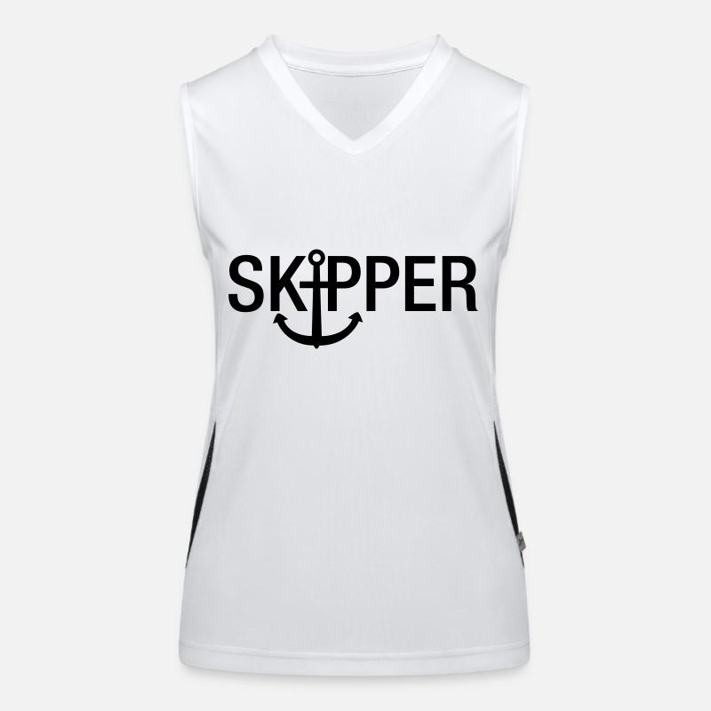 skipper_f1 Women's Functional Contrast Tank Top