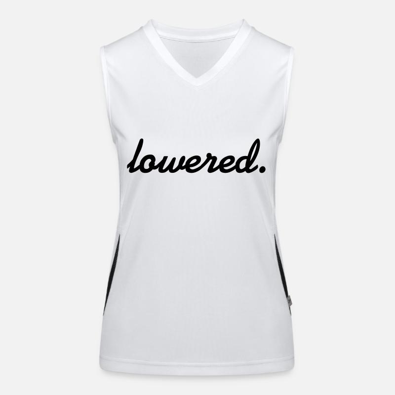 lowered. Funktionelles Kontrast-Tank Top für Frauen