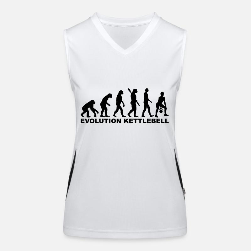 Evolution Kettlebell Débardeur respirant contrasté Femme