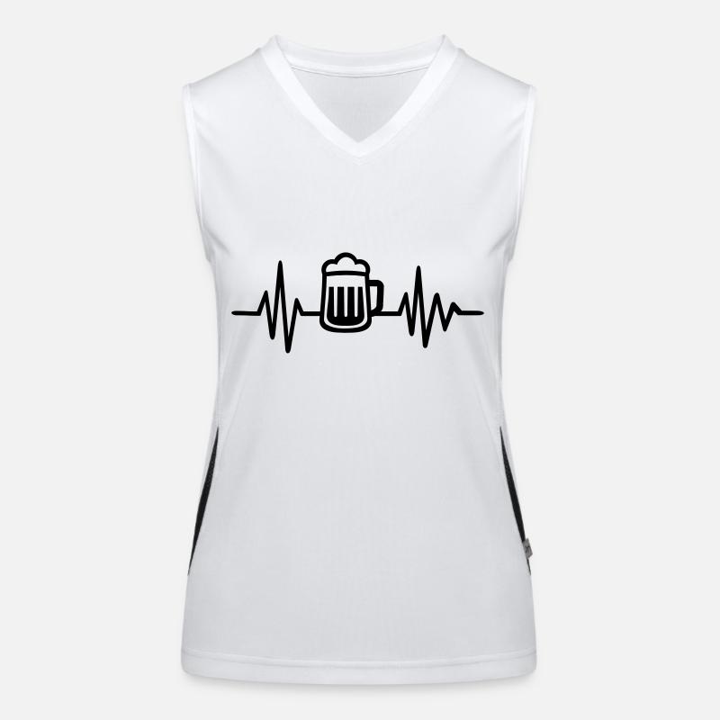 Beer Women's Functional Contrast Tank Top