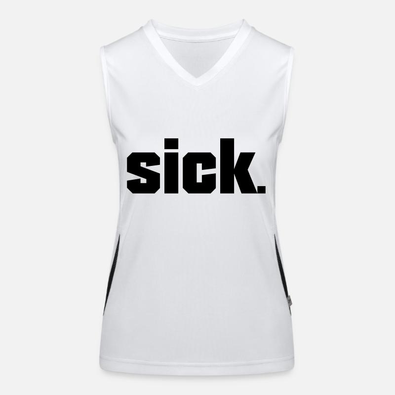 Sick Design - easy Women's Functional Contrast Tank Top