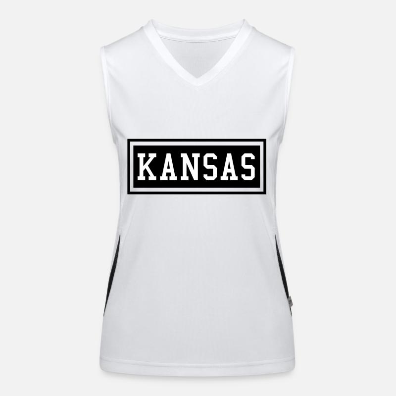 Kansas Débardeur respirant contrasté Femme