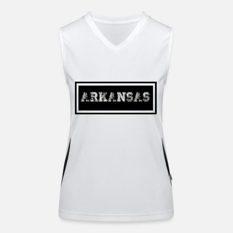 Arkansas Women's Functional Contrast Tank Top