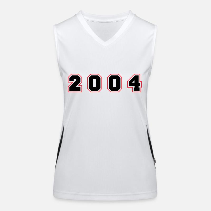 Numéro de l’année 2004 Débardeur respirant contrasté Femme