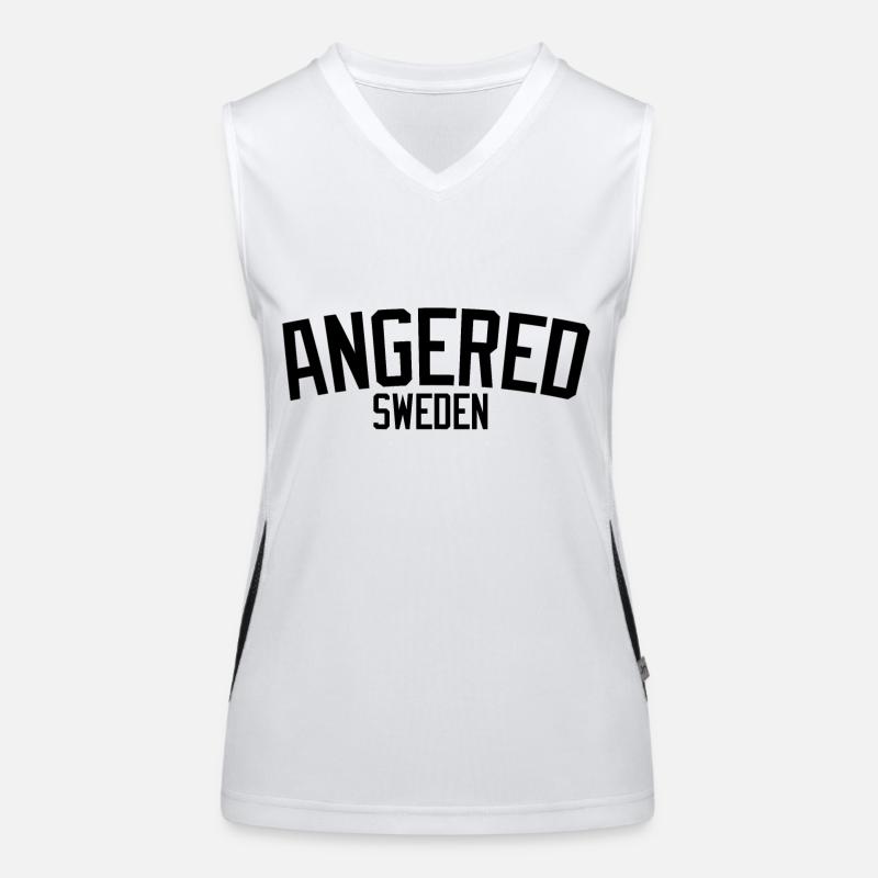 Verärgertes Göteborg Funktionelles Kontrast-Tank Top für Frauen