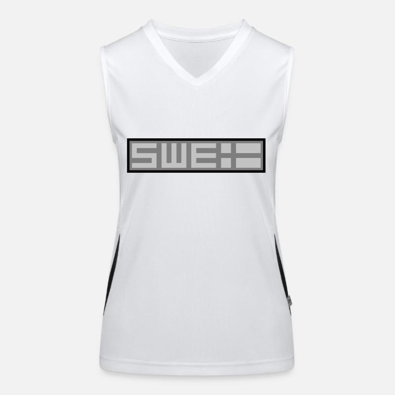 Swedish tactical Women's Functional Contrast Tank Top