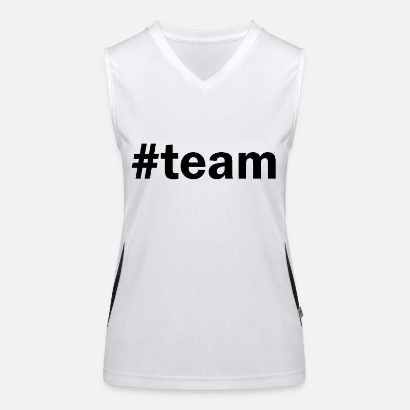 #team TEAM Women's Functional Contrast Tank Top