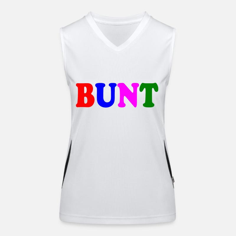 Bunt Funktionelles Kontrast-Tank Top für Frauen