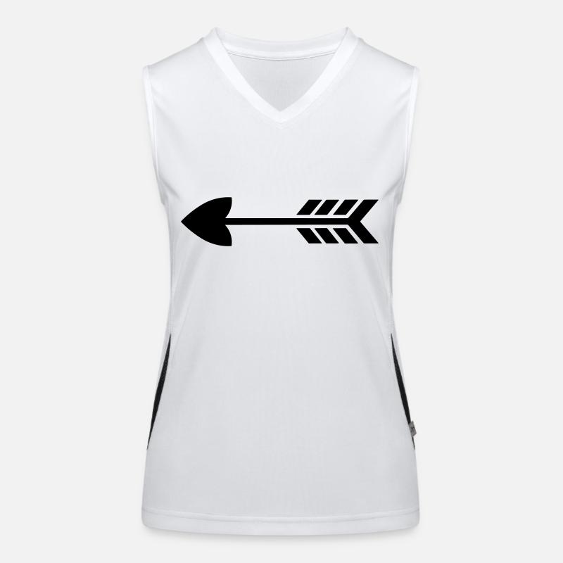 Heart Arrow Women's Functional Contrast Tank Top