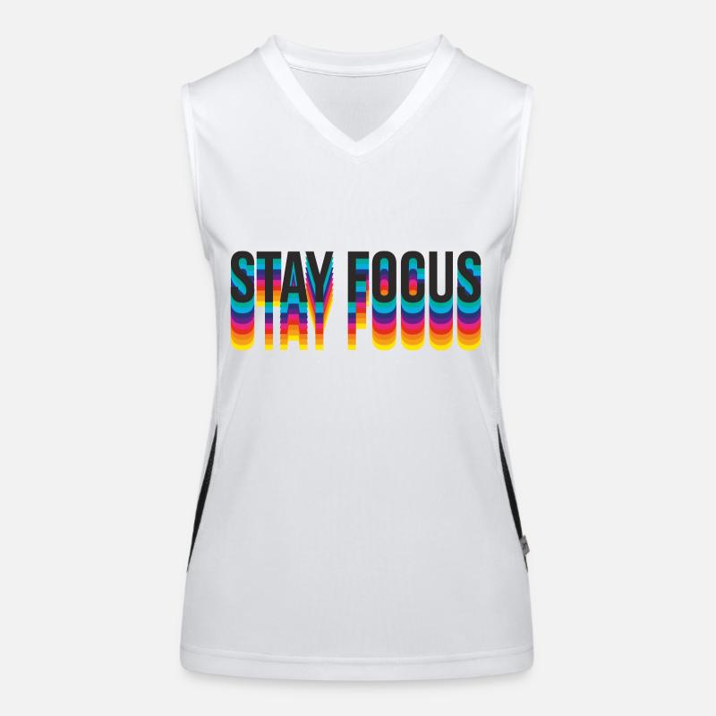 stay focus Funktionelles Kontrast-Tank Top für Frauen