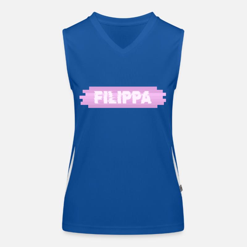 Woman's name Filippa Women's Functional Contrast Tank Top