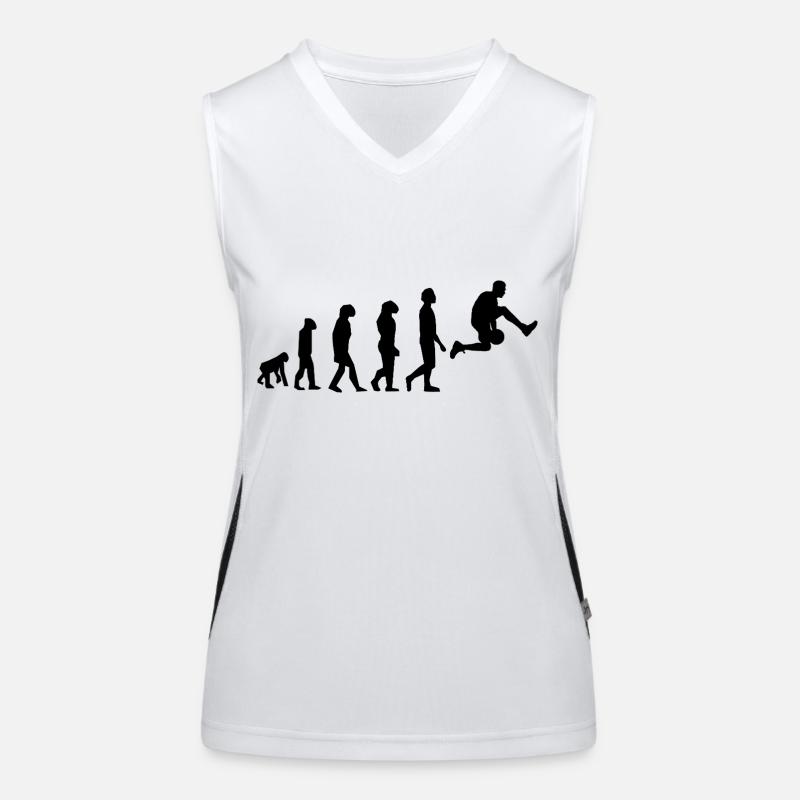 Evolution Basketball / Basketball Players Women's Functional Contrast Tank Top