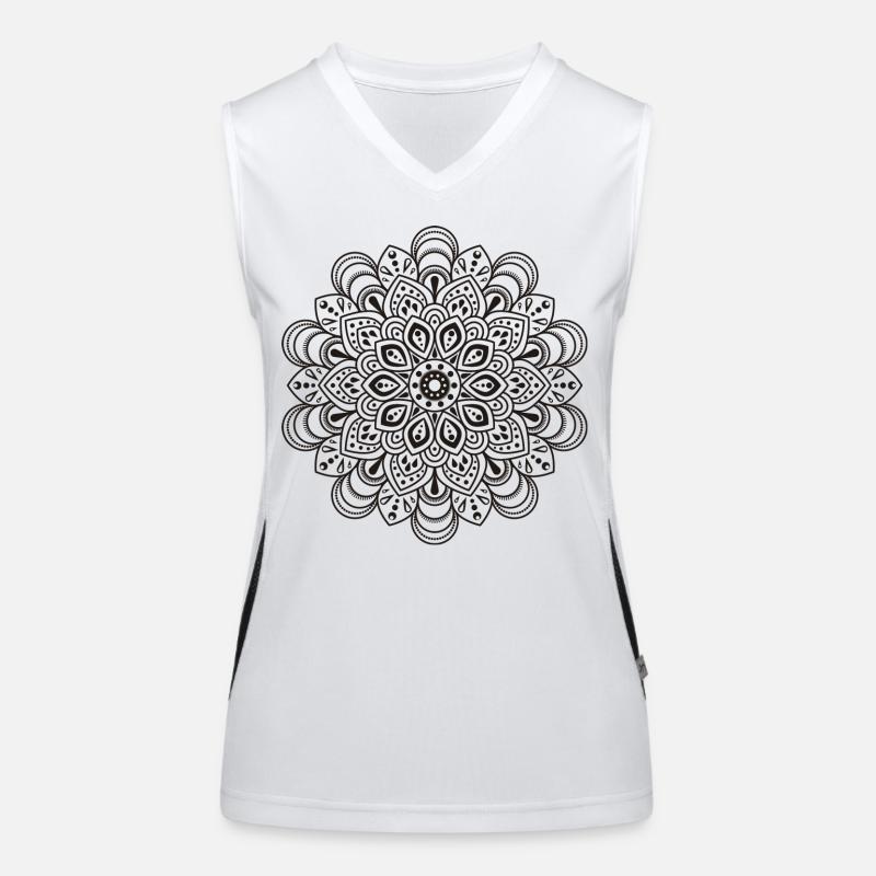 Mandala Mandala Débardeur respirant contrasté Femme