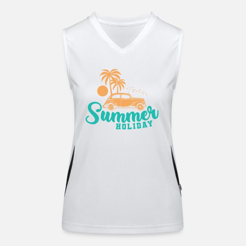 Summer Holiday Urlaub Freizeit Ferien Funktionelles Kontrast-Tank Top für Frauen