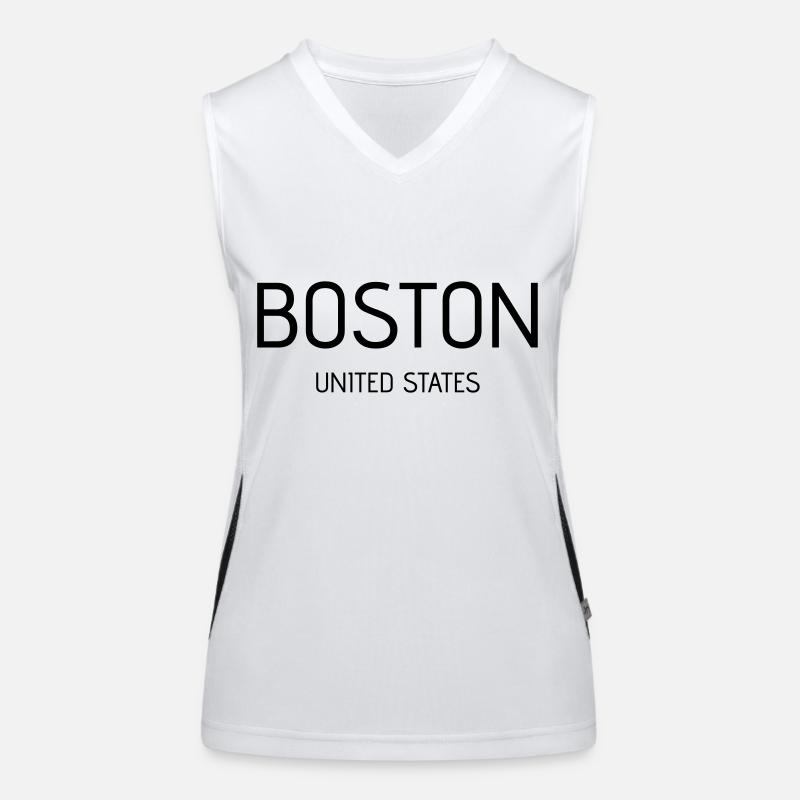 Boston Débardeur respirant contrasté Femme