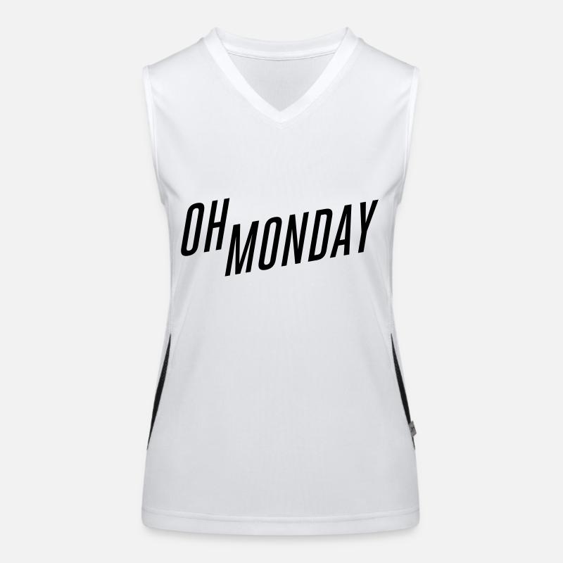 oh monday Débardeur respirant contrasté Femme