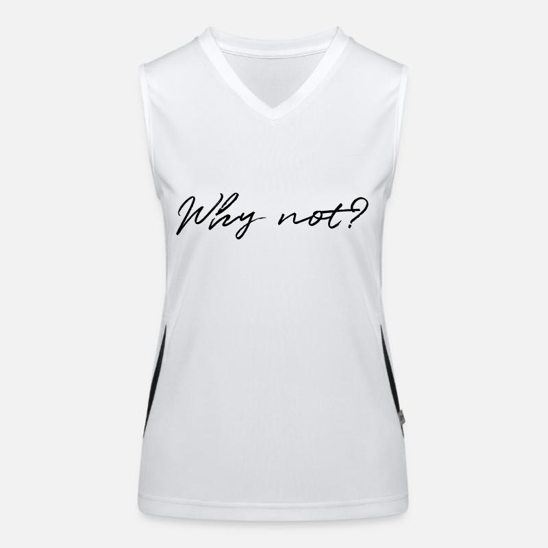 why not Women's Functional Contrast Tank Top