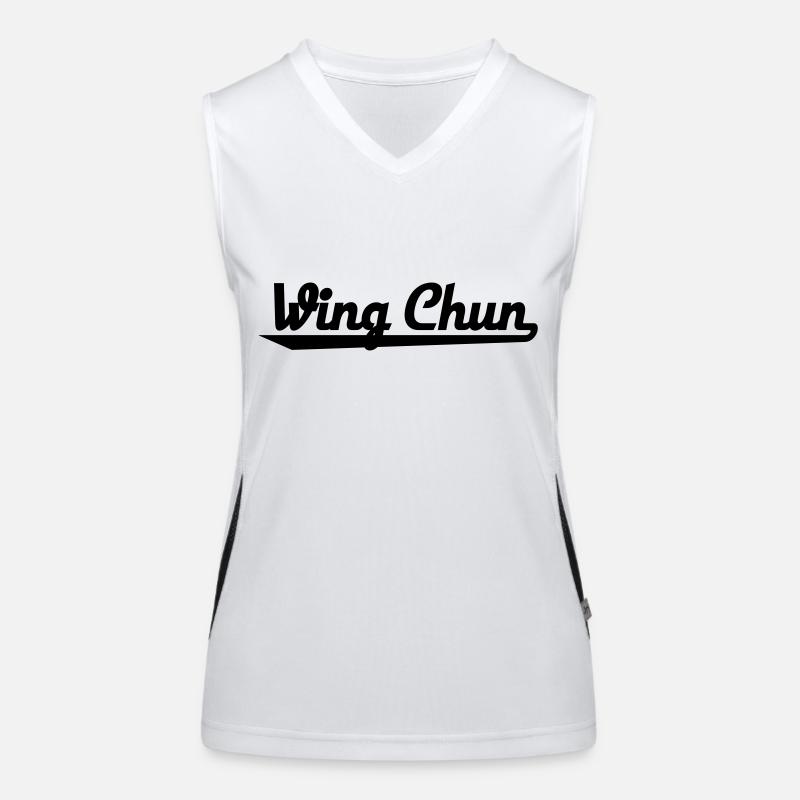 Wing Chun Funktionelles Kontrast-Tank Top für Frauen