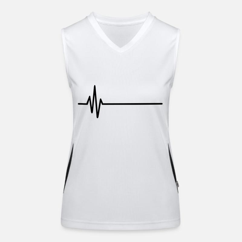 Fréquence Débardeur respirant contrasté Femme