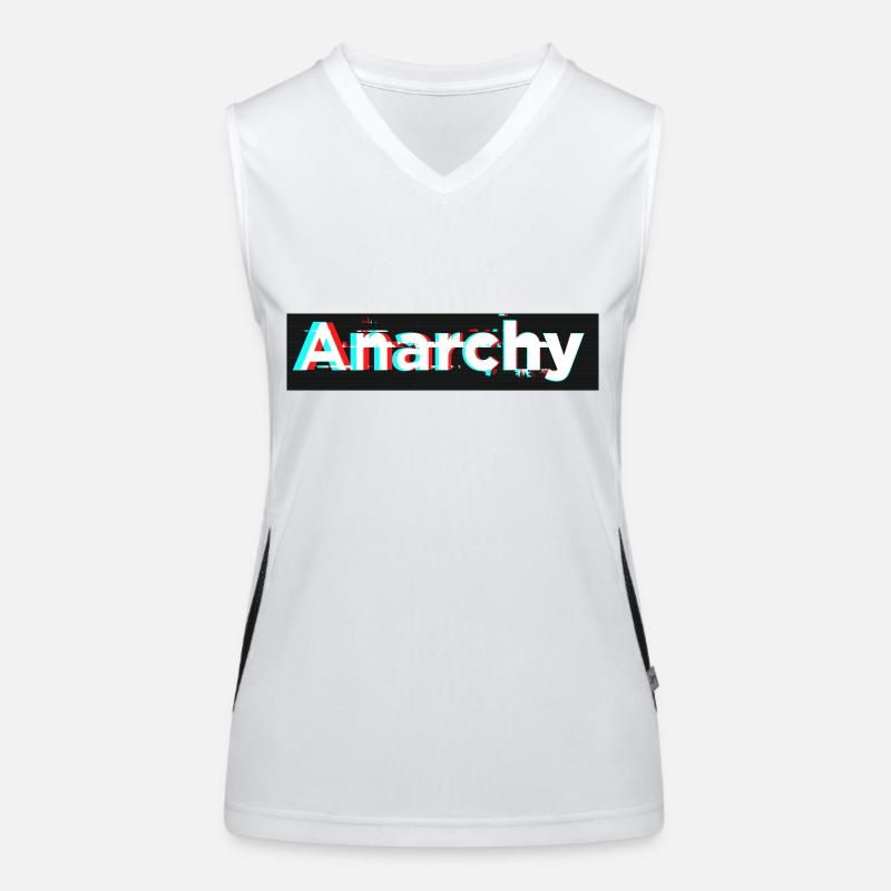 Box logo Anarchy Women's Functional Contrast Tank Top