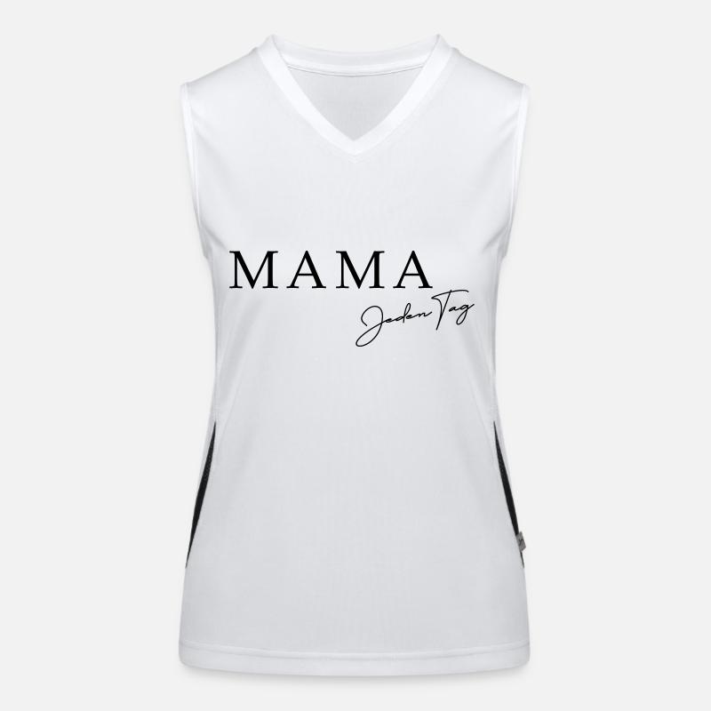 Mama Jeden Tag // Muttertag Funktionelles Kontrast-Tank Top für Frauen