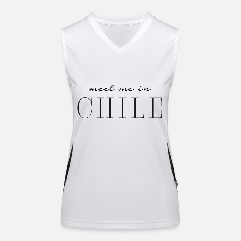 I love Chile Women's Functional Contrast Tank Top