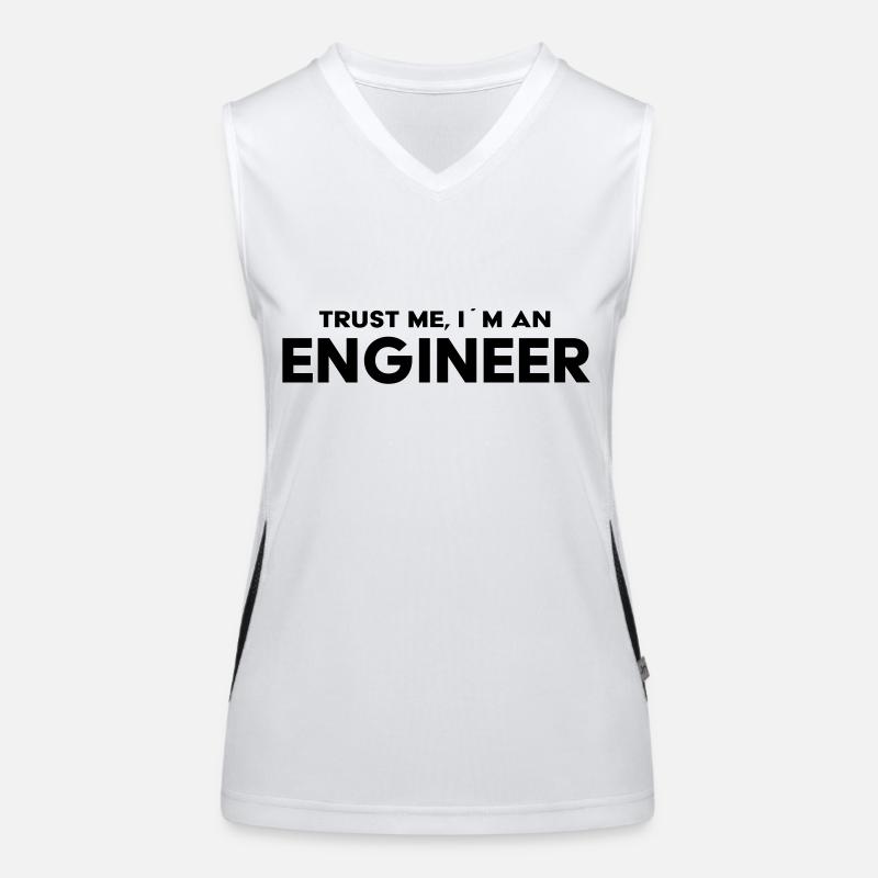 trust me, I´m an engineer Women's Functional Contrast Tank Top