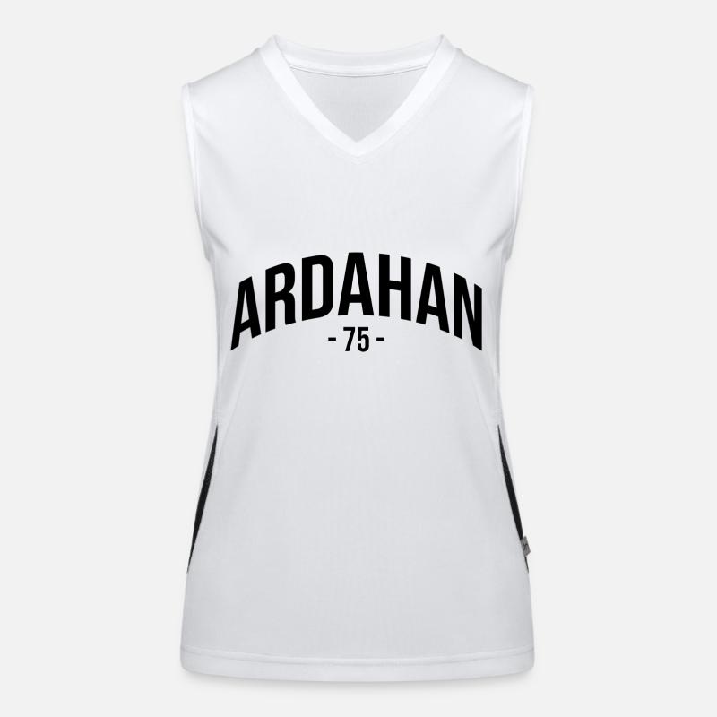 Ardahan 75 Turkey Turkiye Gift Ardahanli TR Women's Functional Contrast Tank Top