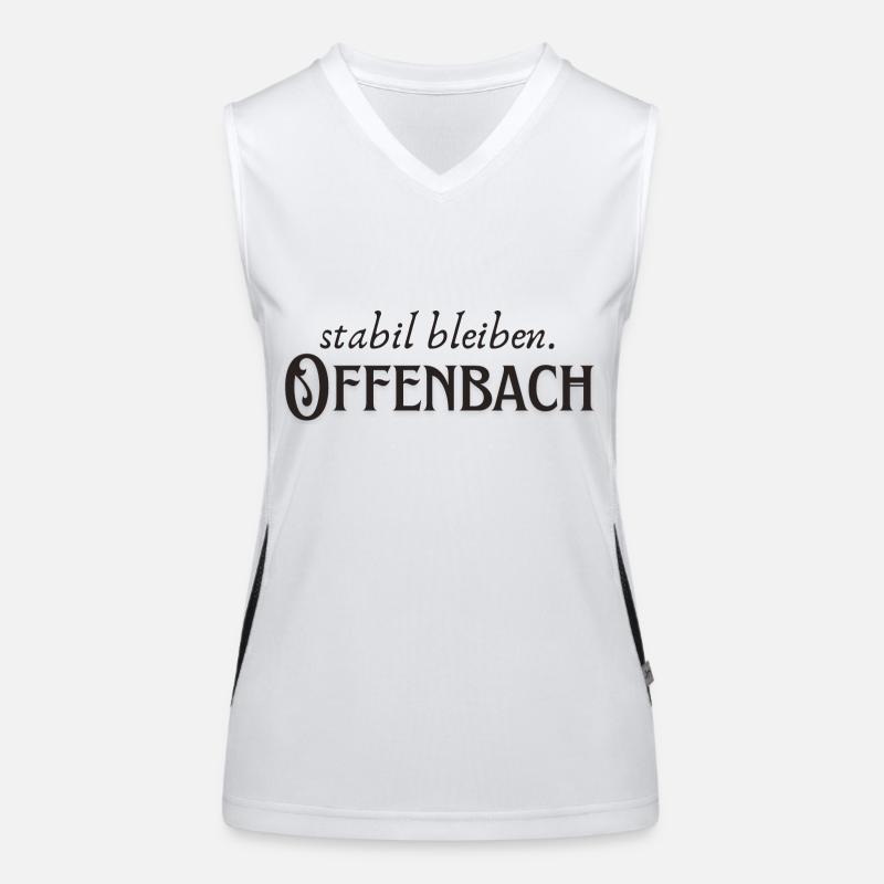Offenbach remain stable Women's Functional Contrast Tank Top