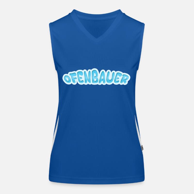 Constructeur de poêles Débardeur respirant contrasté Femme